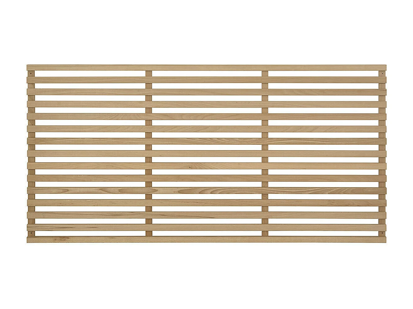 Tête de lit 170 cm bois massif bois naturel KOYA