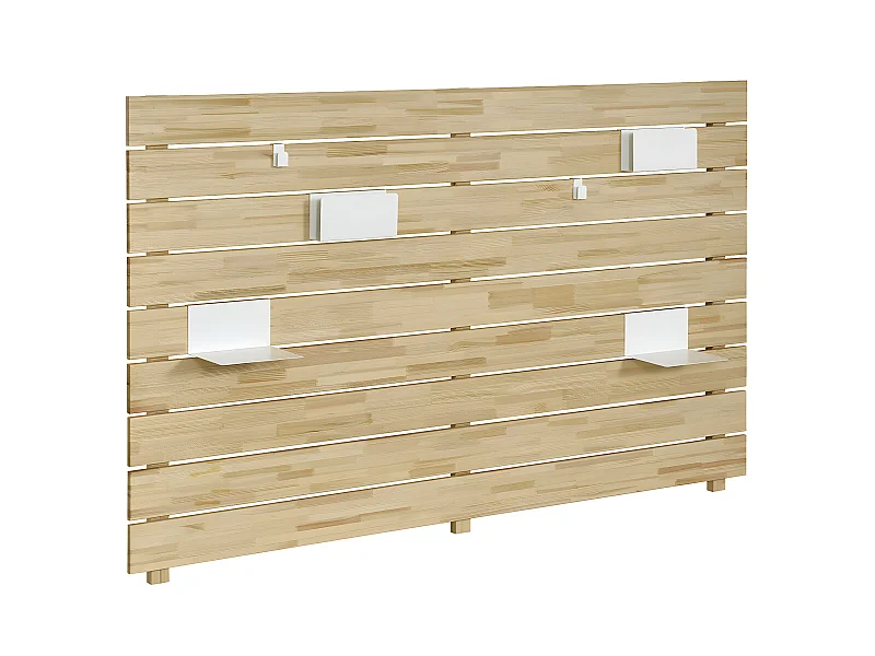 Tête de lit  bois massif bois naturel JOAN