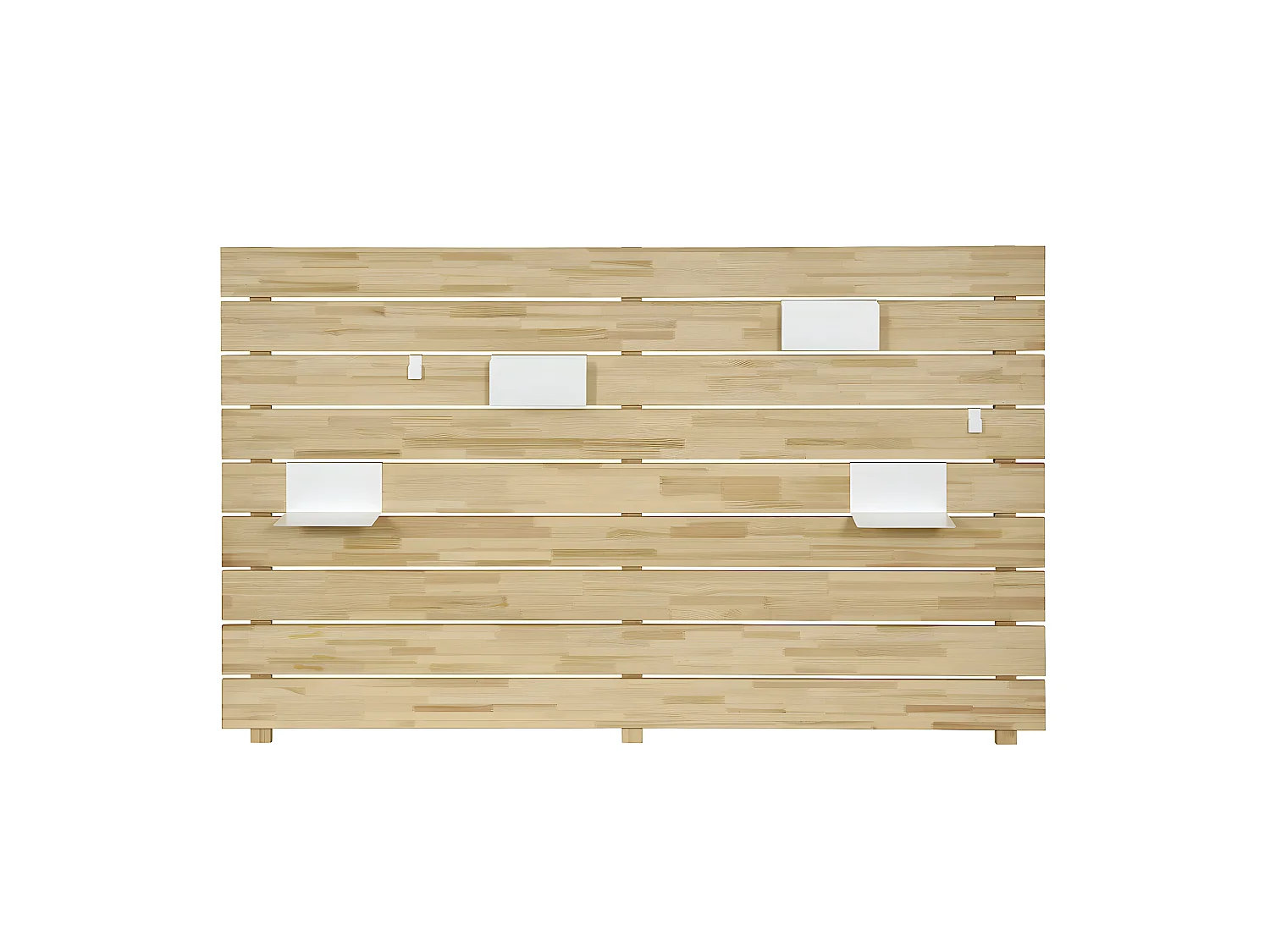 Tête de lit  bois massif bois naturel JOAN