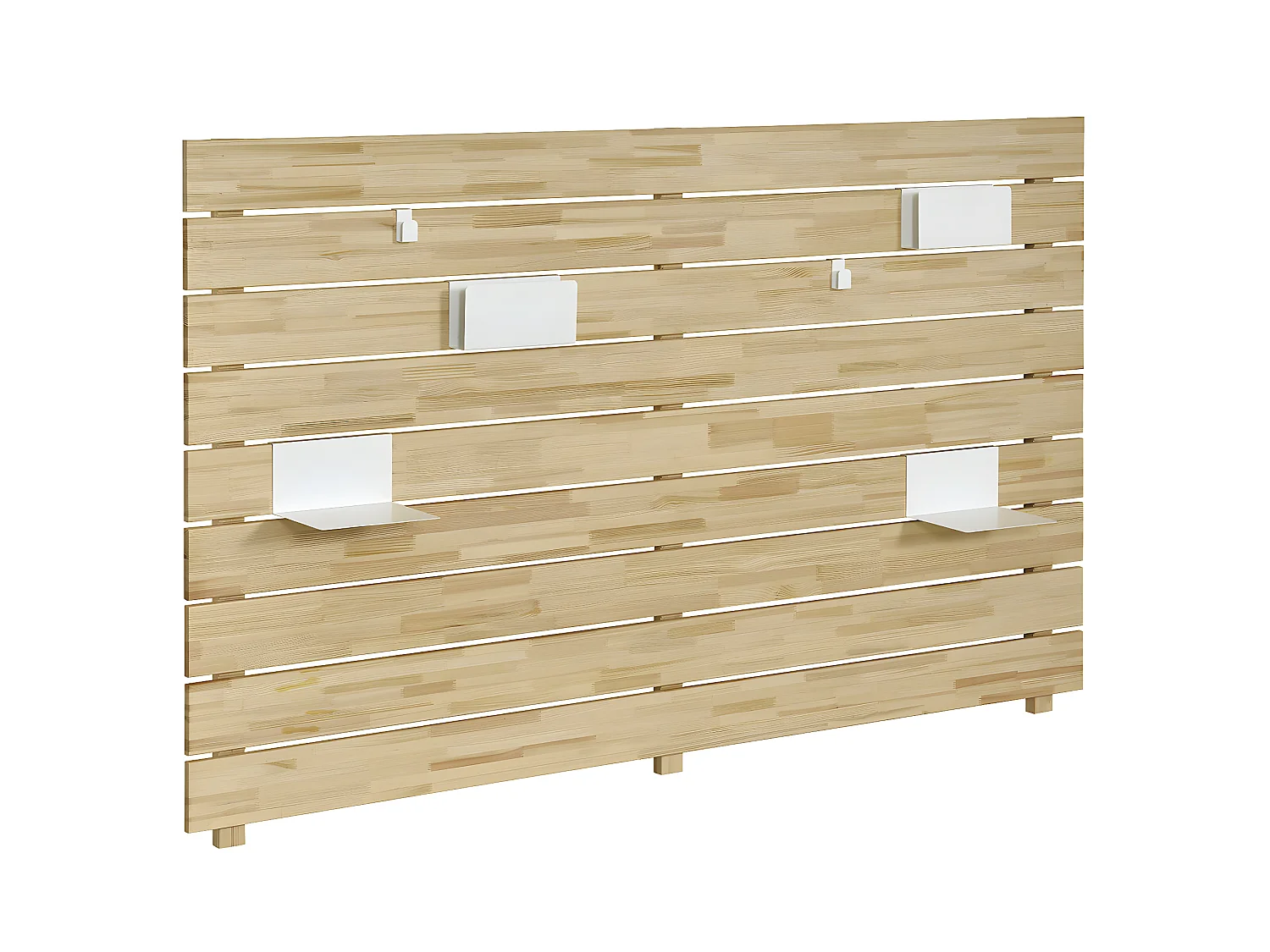 Tête de lit  bois massif bois naturel JOAN