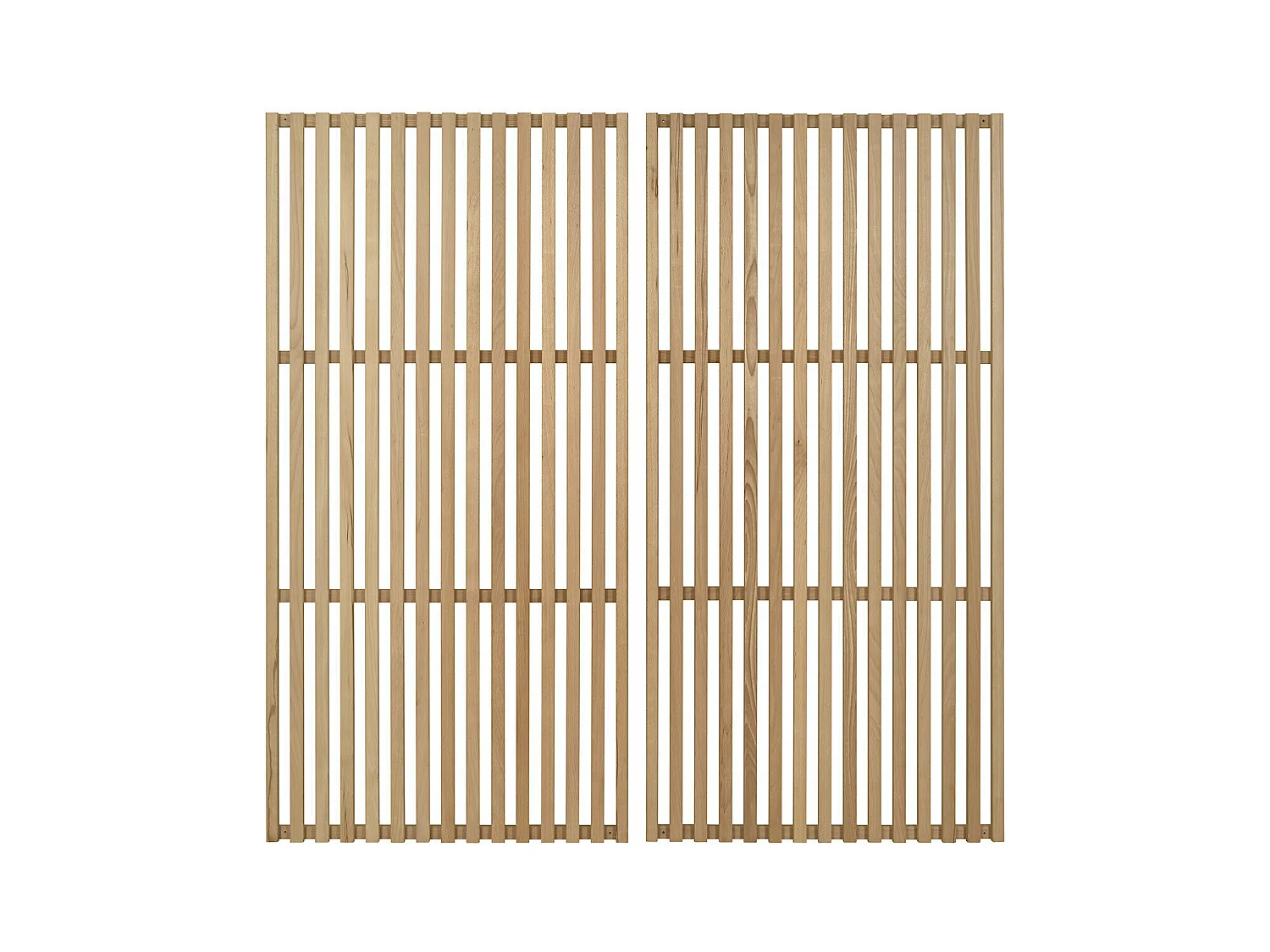 Tête de lit 170 cm bois massif bois naturel KENA