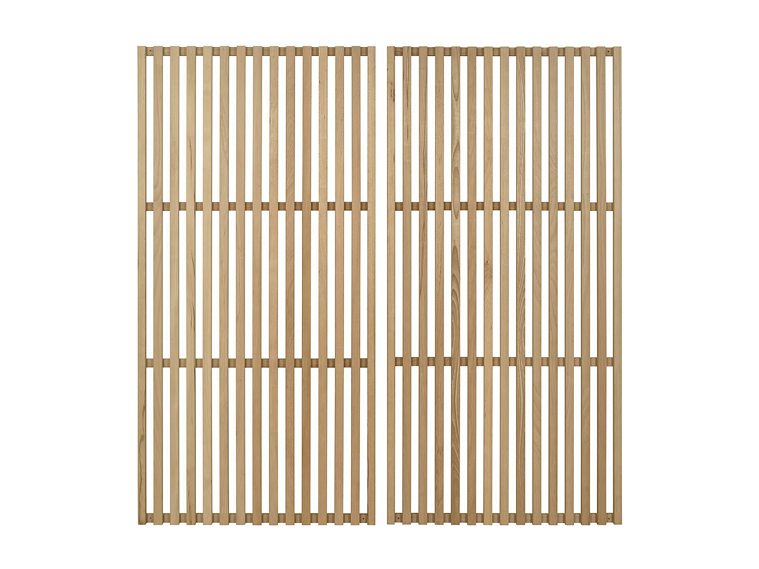 Tête de lit 170 cm bois massif bois naturel KENA