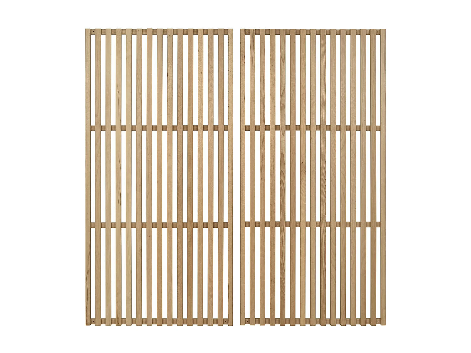 Tête de lit 170 cm bois massif bois naturel KENA