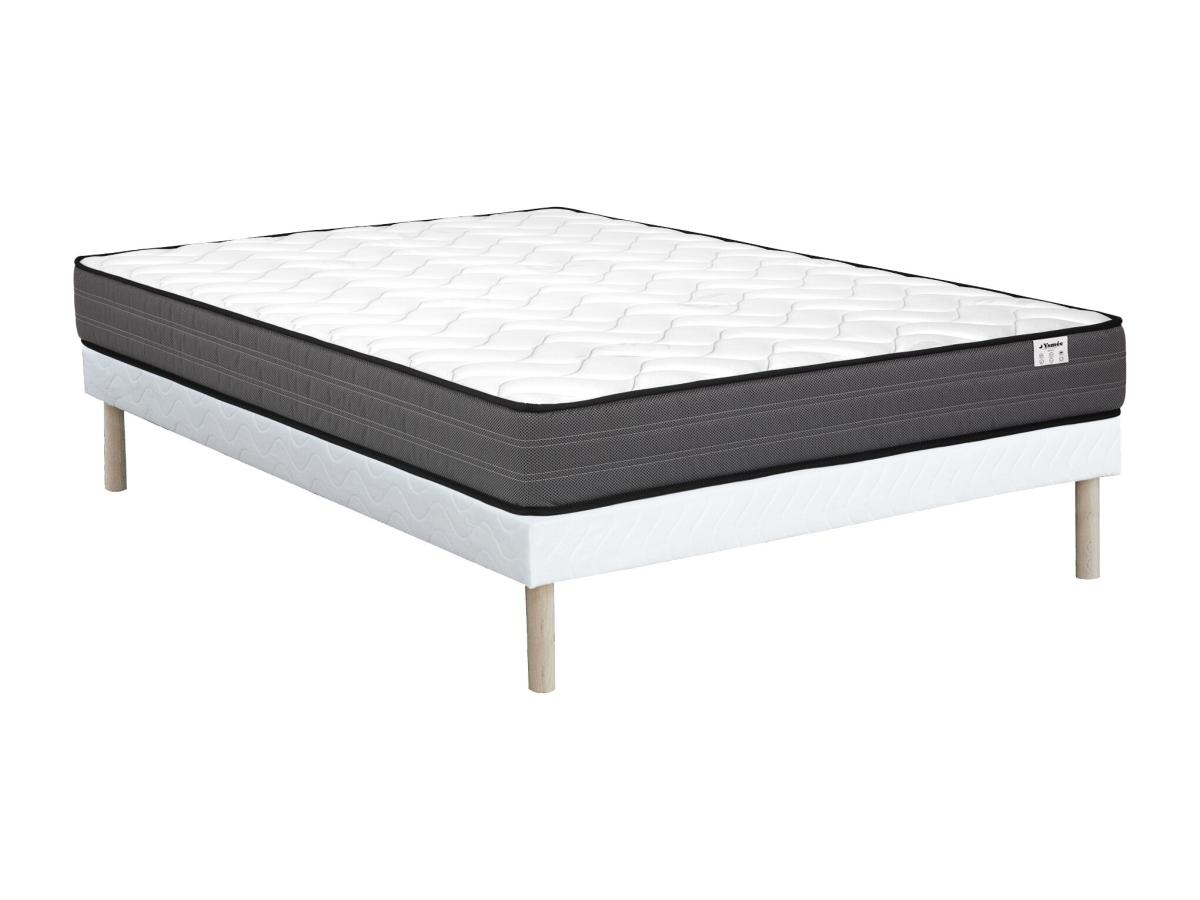 Komplett-Set - 140 x 190 cm - Bettgestell + Taschenfederkernmatratze - Stär günstig online kaufen