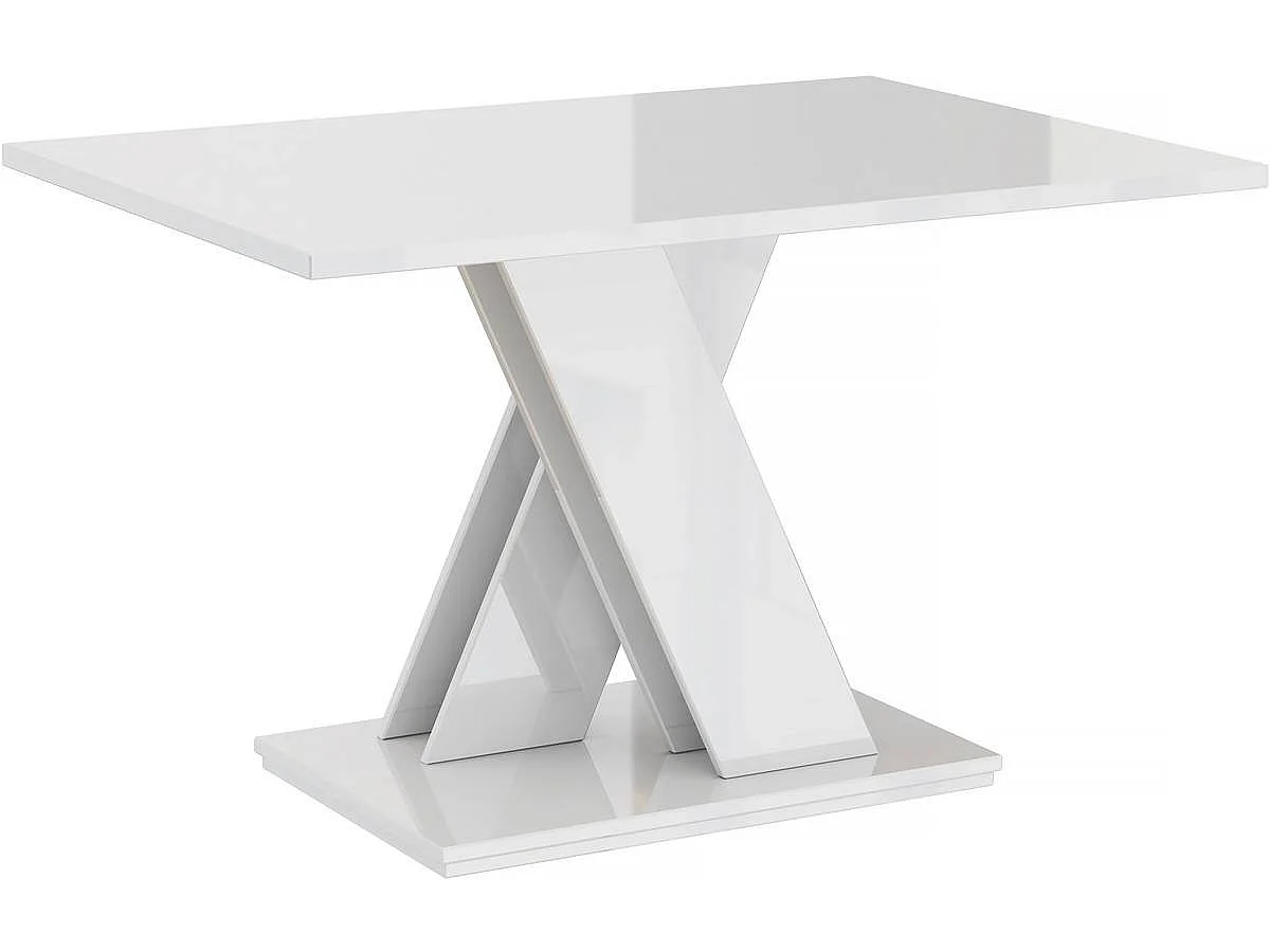 Couchtisch "Bronx" Weiß Hochglanz - Elegantes und schlichtes Design für Ihr Wohnzimmer