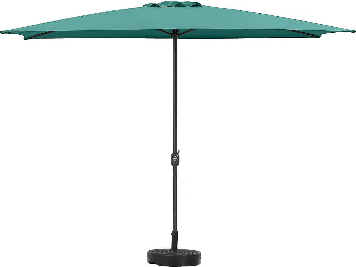 Parasol jardin "Sol 2" - Rectangle - 2 x 3 m - Vert