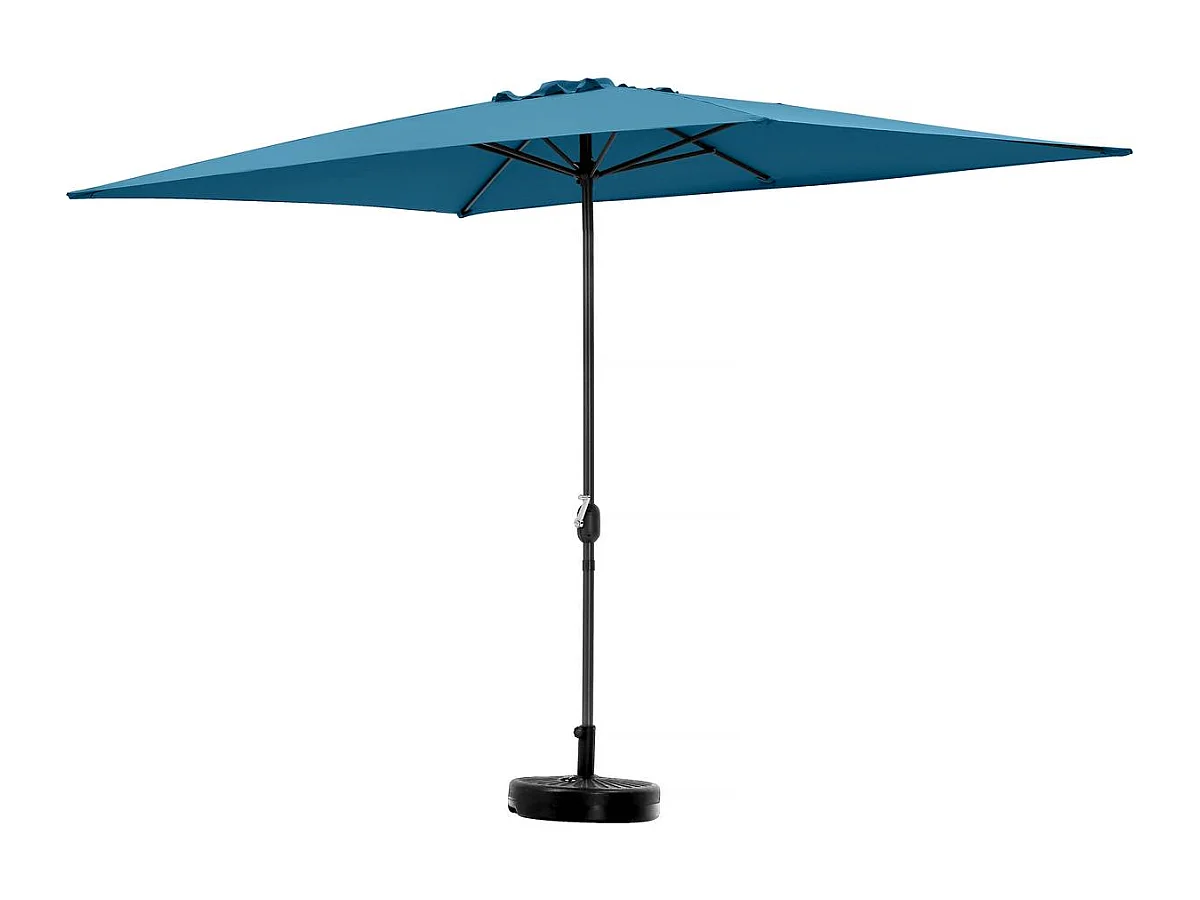 Guarda-sol de jardim "Sol 2" retangular 2 x 3m - Azul anti-UV e resistente à água
