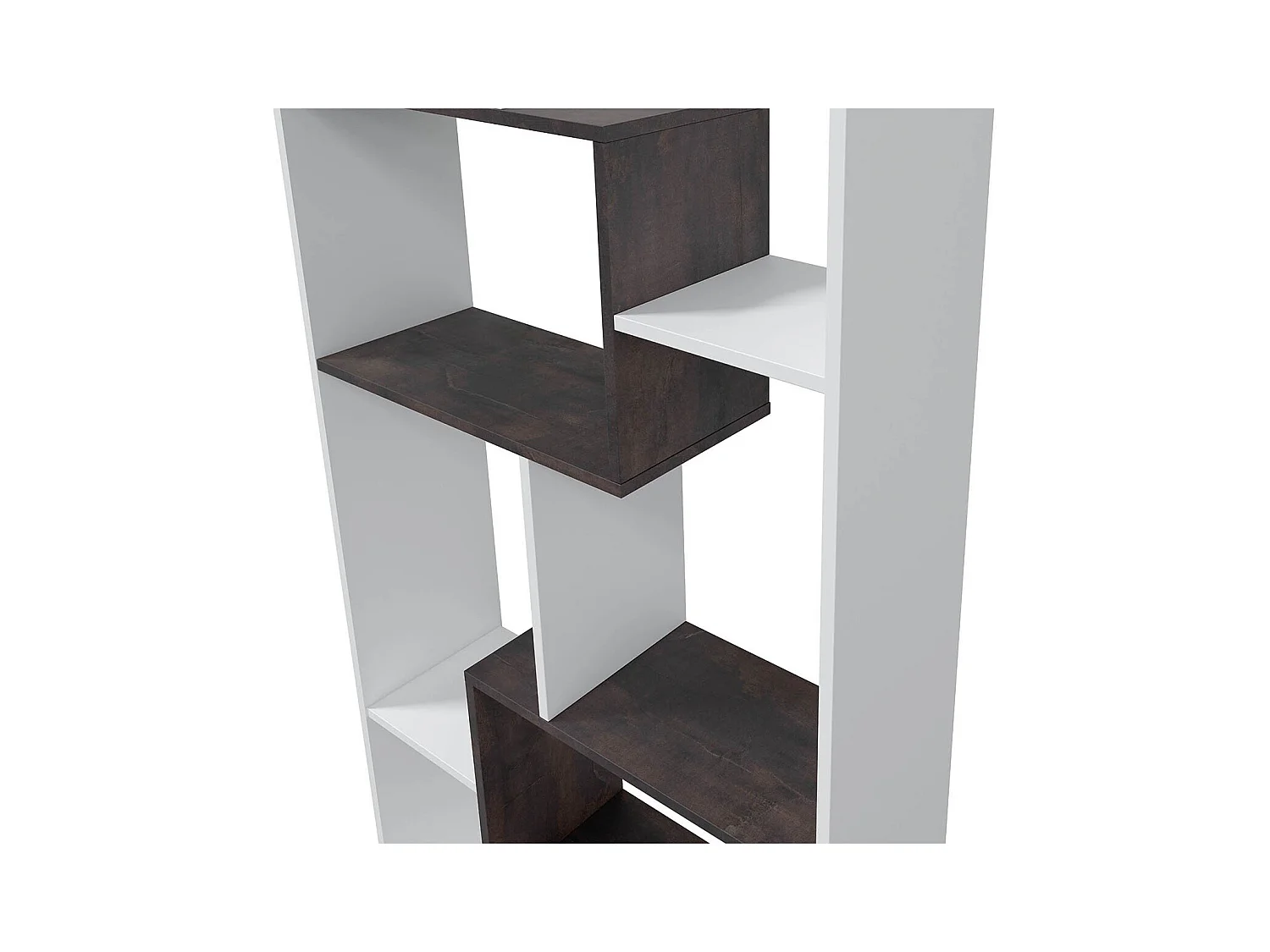 Bücherregal mit 8 Ablagefächern H180 cm - Kawa