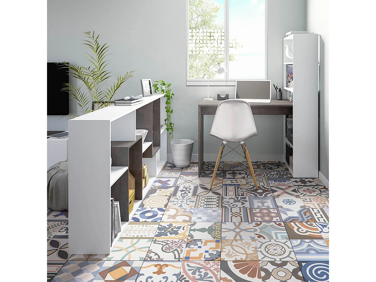 Libreria con 8 scomparti multiposizione - A180 cm - Kawa