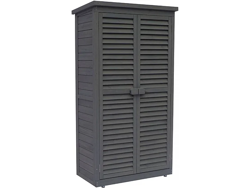 Armoire de jardin "Space" - 87 x 46.5 x 160 cm - Anthracite