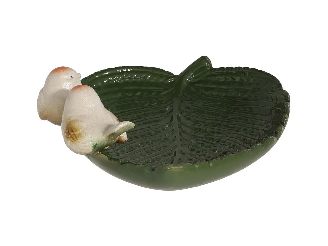 Bain oiseau en grès Nature Oiseaux bruns