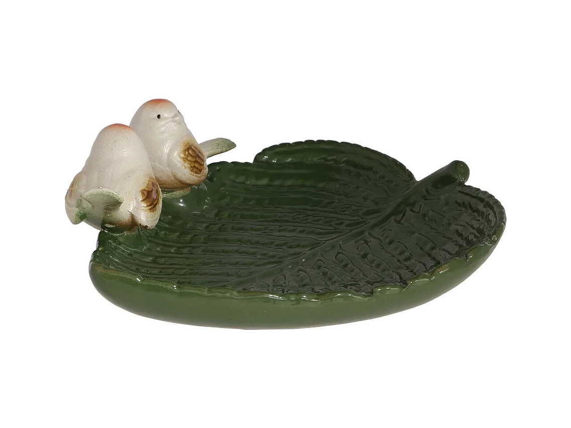 Bain oiseau en grès Nature Oiseaux bruns