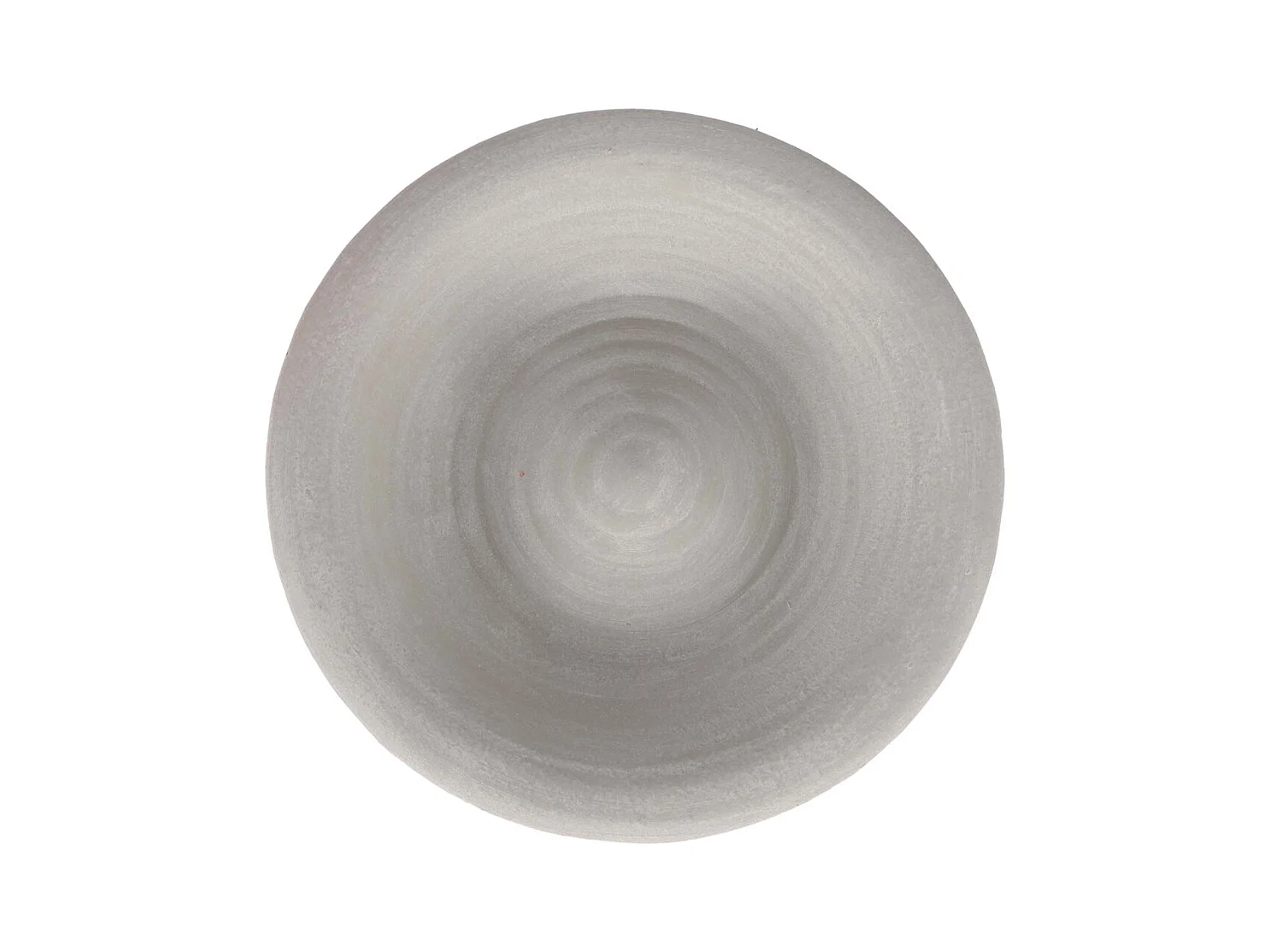 Bain oiseau en céramique grise Spirale