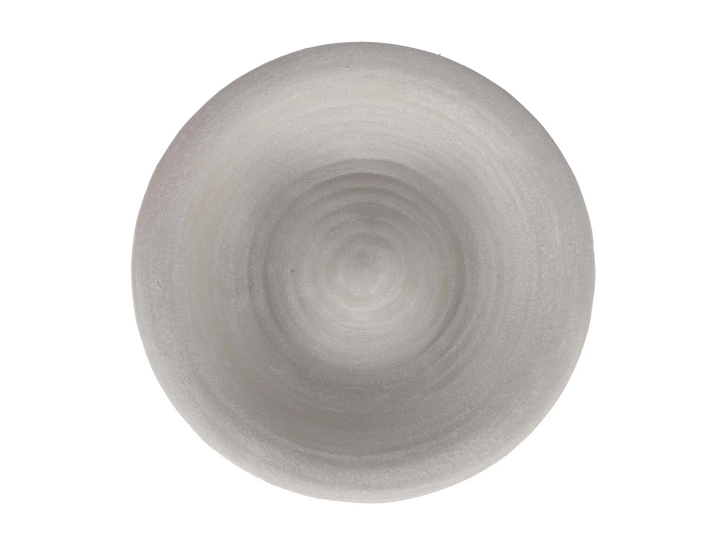 Bain oiseau en céramique grise Spirale