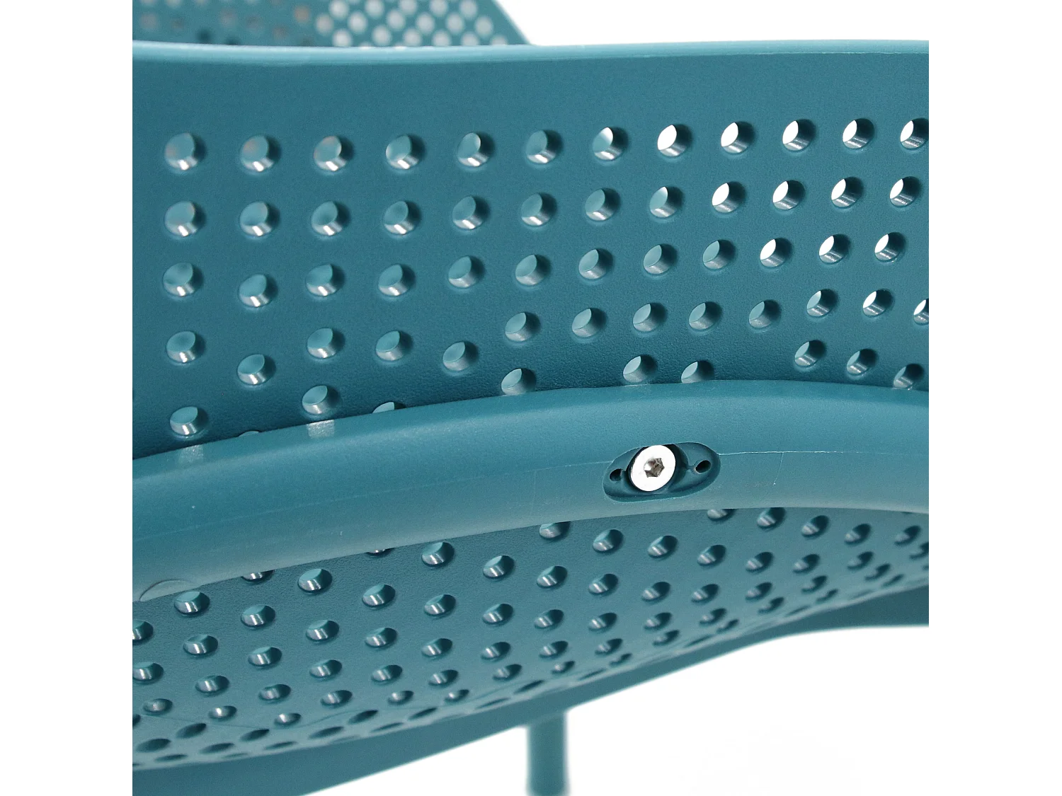 Fauteuil de jardin en polypropylène Malibu Bleu