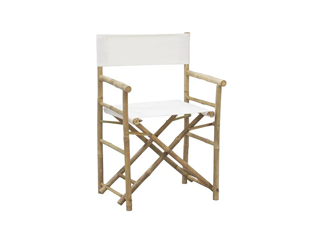 Fauteuil metteur en scène en bambou