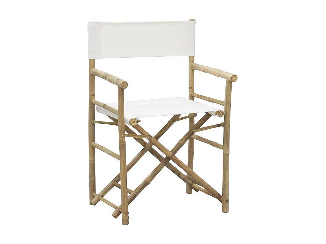 Fauteuil metteur en scène en bambou