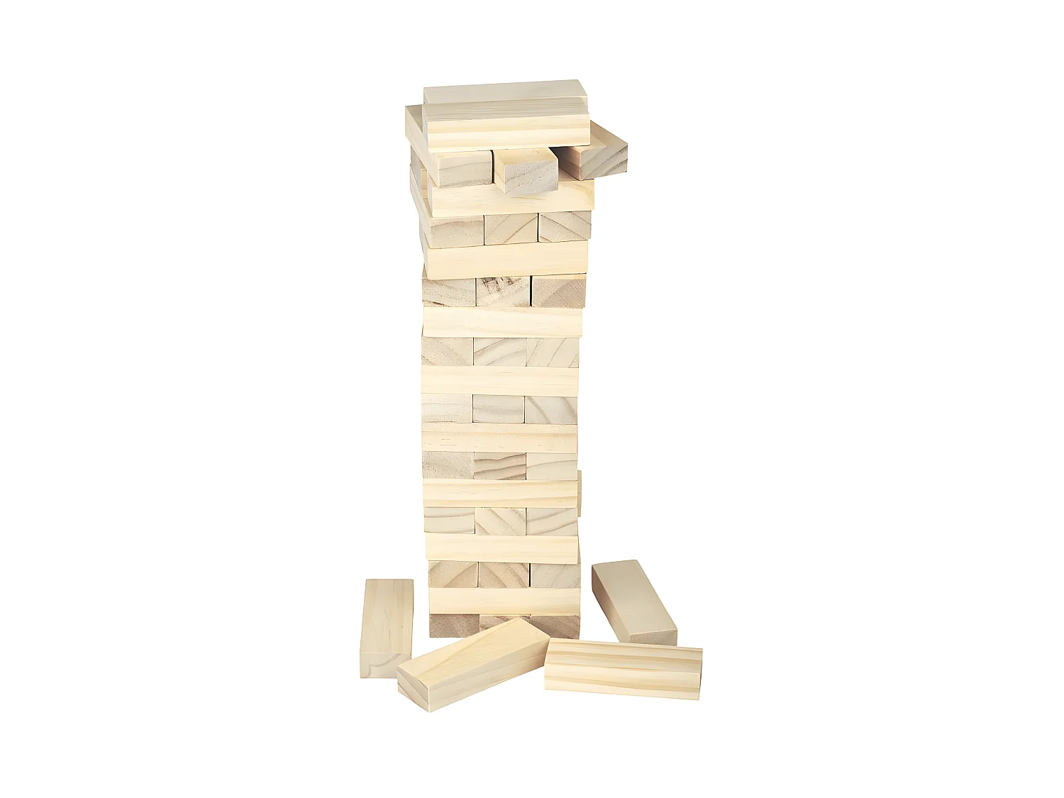 Jeu de Construction "Tour Infernale" 5cm Naturel