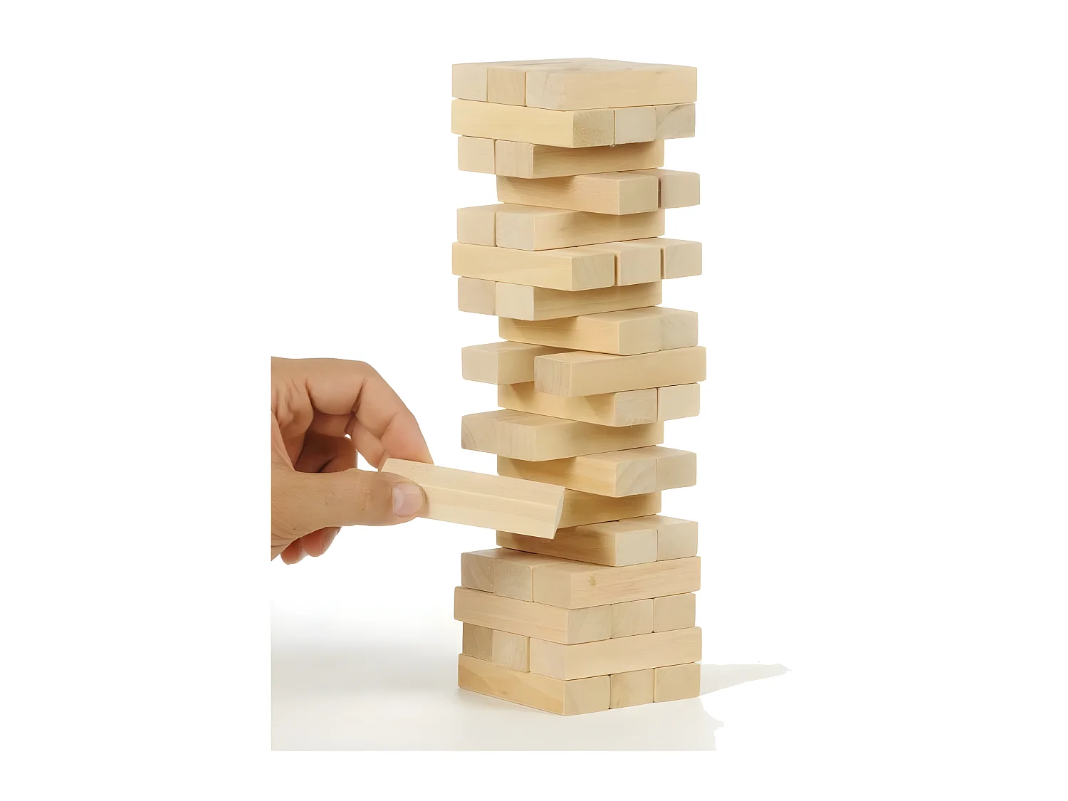 Jeu de Construction "Tour Infernale" 5cm Naturel