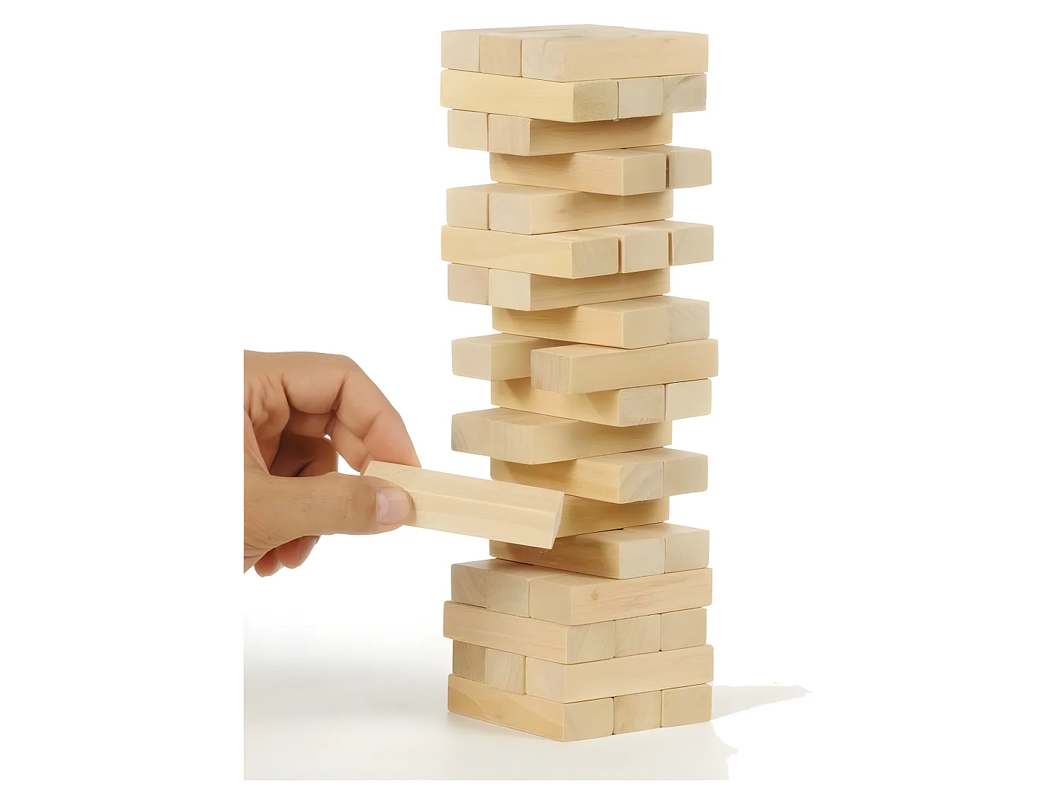 Jeu de Construction "Tour Infernale" 5cm Naturel