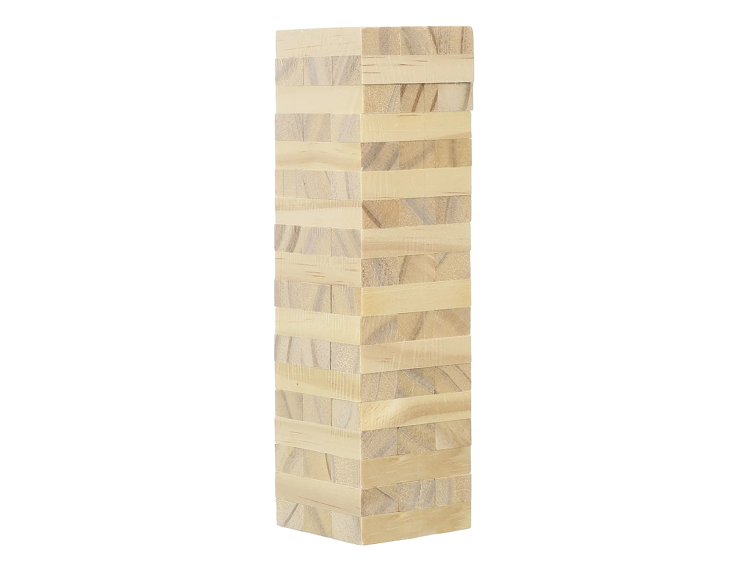 Jeu - MISTER GADGET - Tour Infernale - 54 Blocs en Bois - Beige