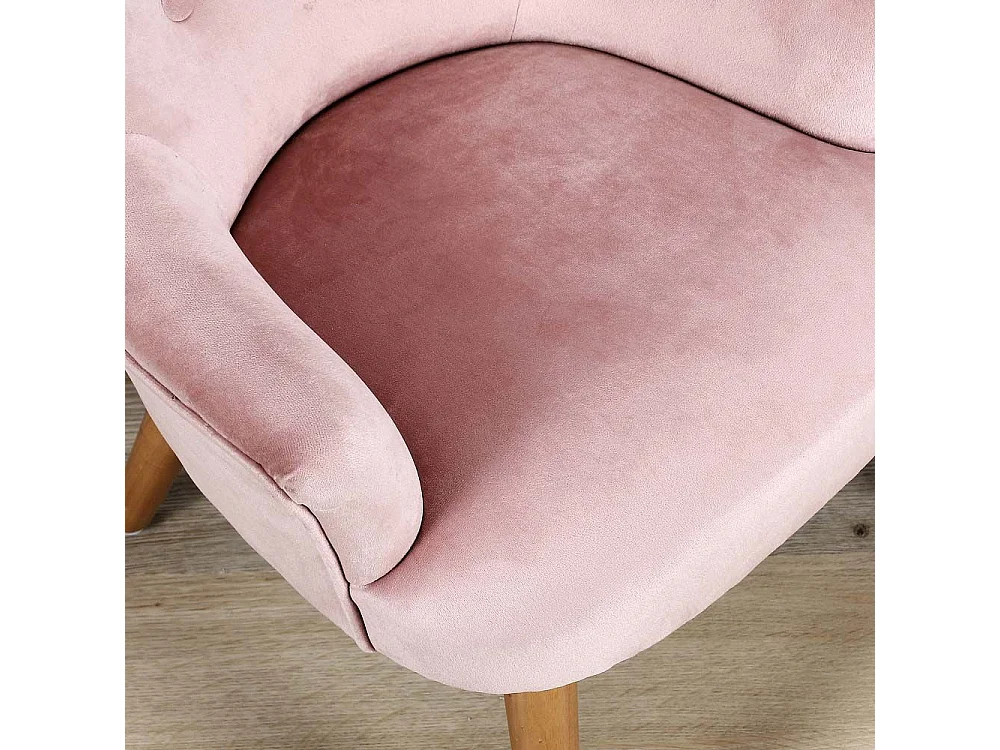 Fauteuil Helsinki Enfant Rose