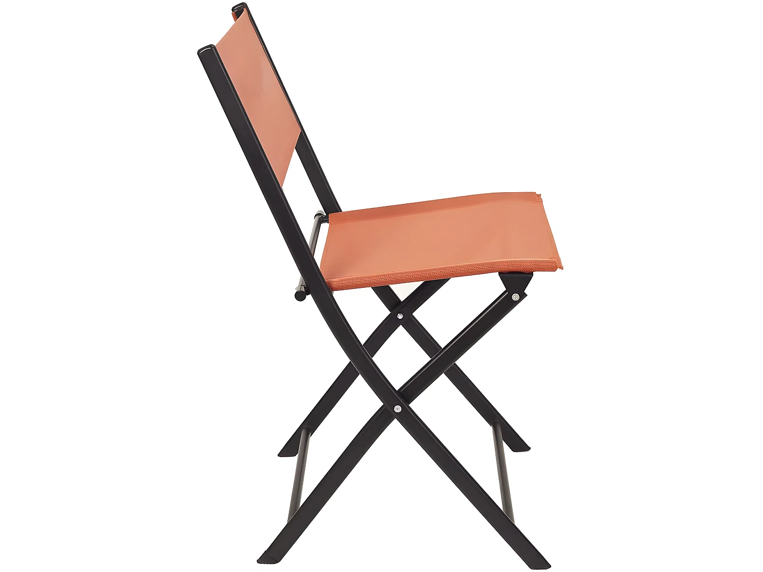 Chaise de jardin pliable en acier Elba (Lot de 2)