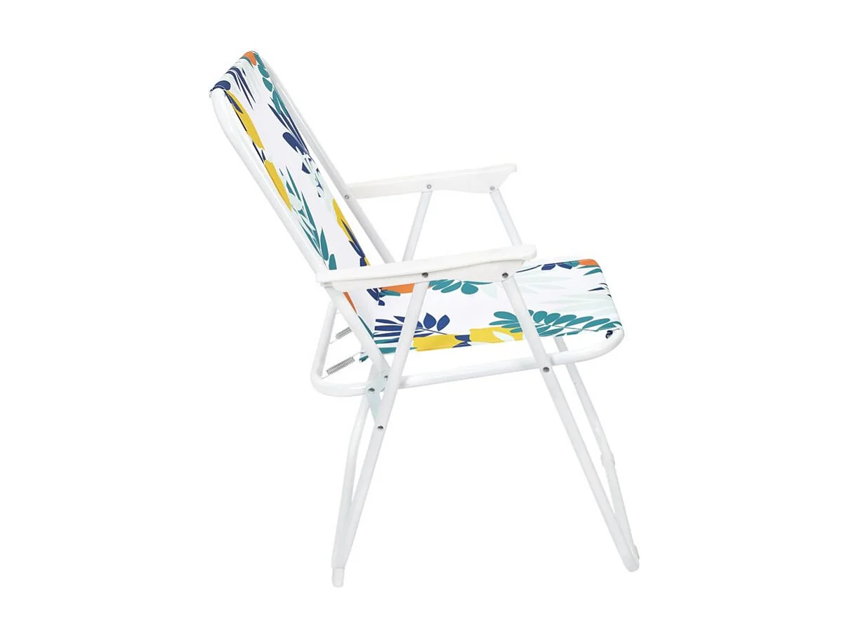 Lot de 4 Chaises Pliantes "Rio" 73cm Blanc