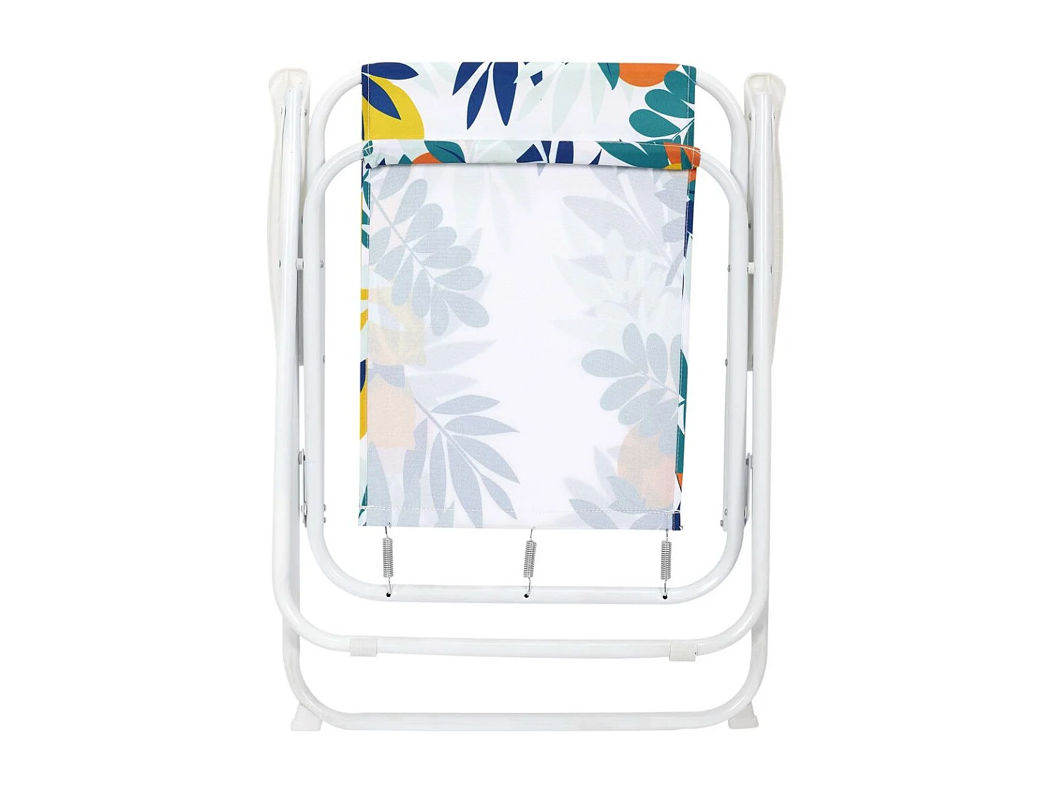 Lot de 4 Chaises Pliantes "Rio" 73cm Blanc