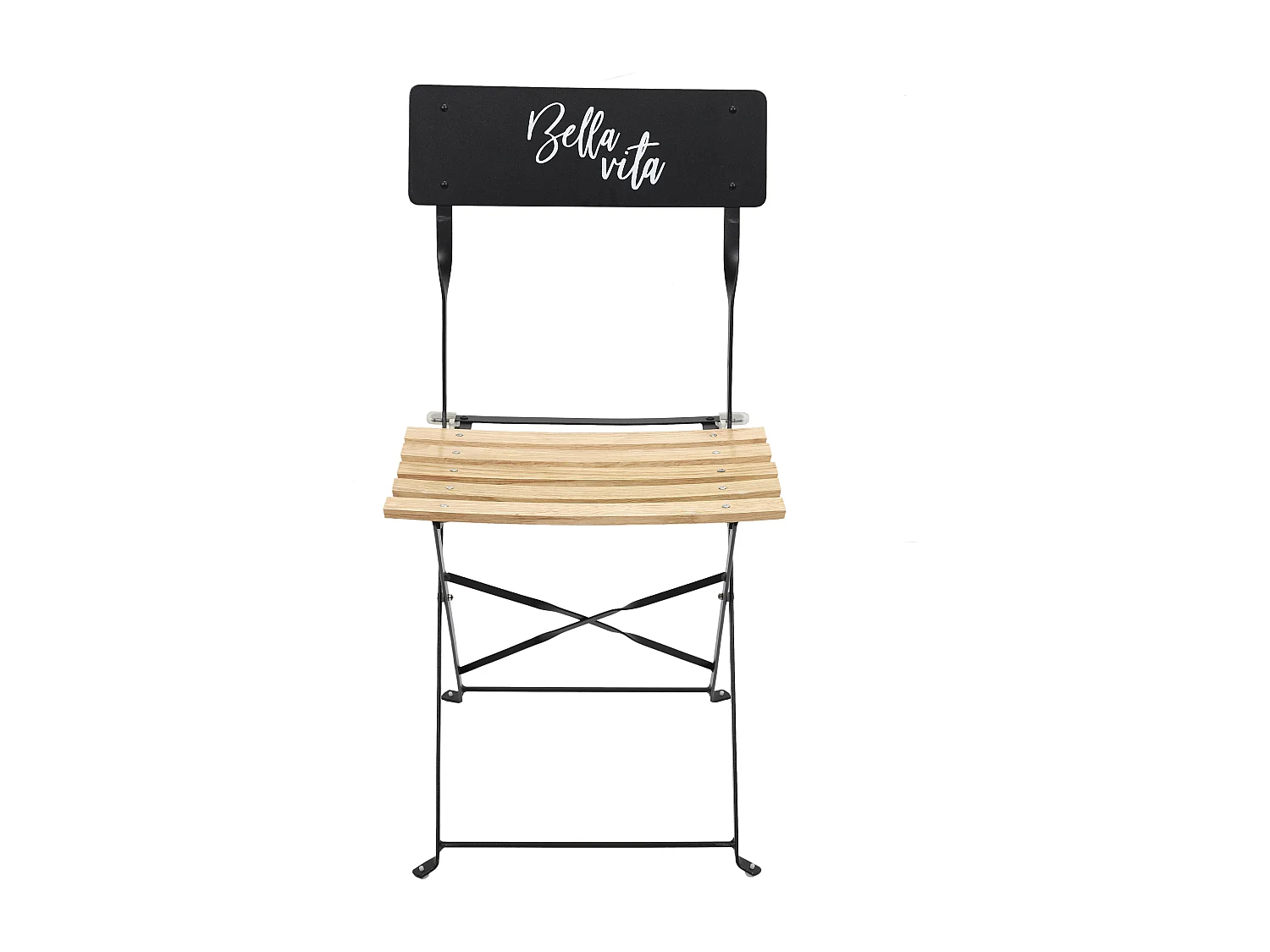Chaise Pliante Bella Vita Noir