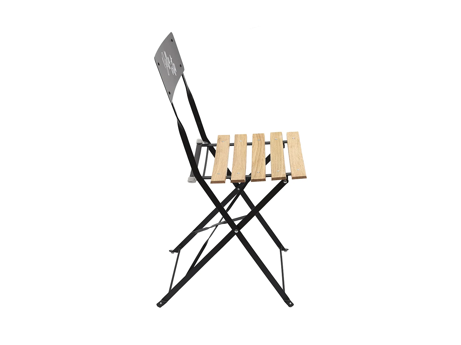 Chaise Pliante Bella Vita Noir