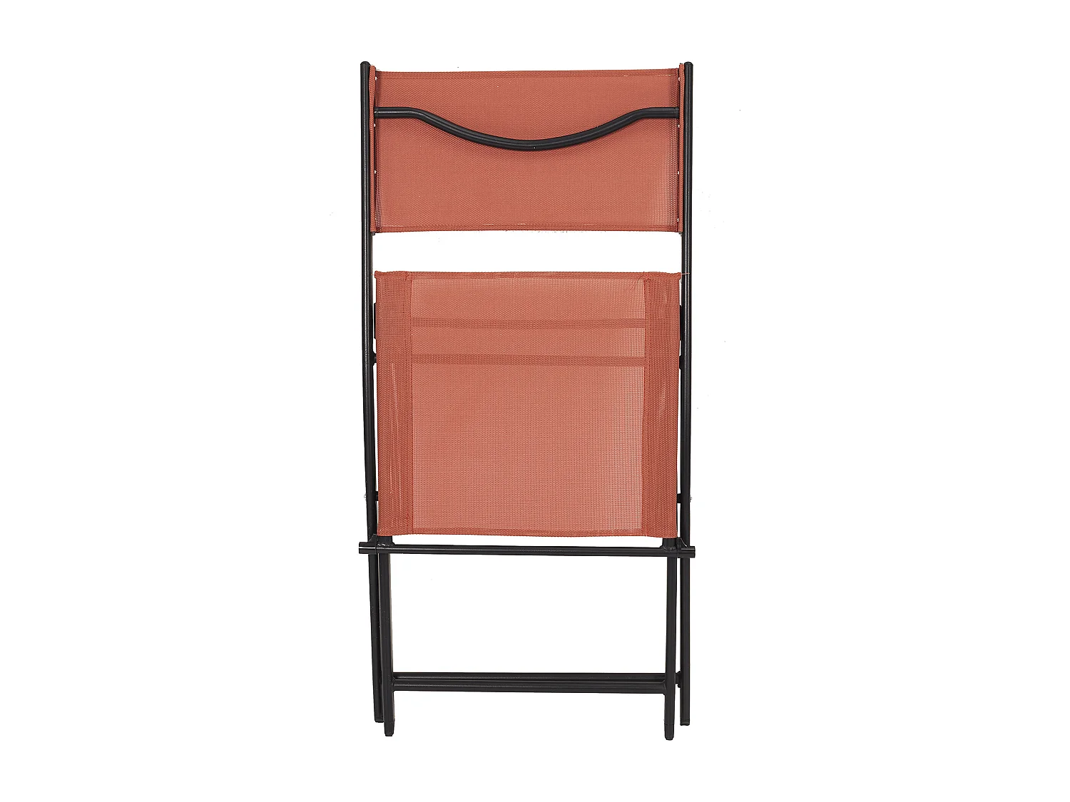 Chaise de jardin pliable en acier Elba