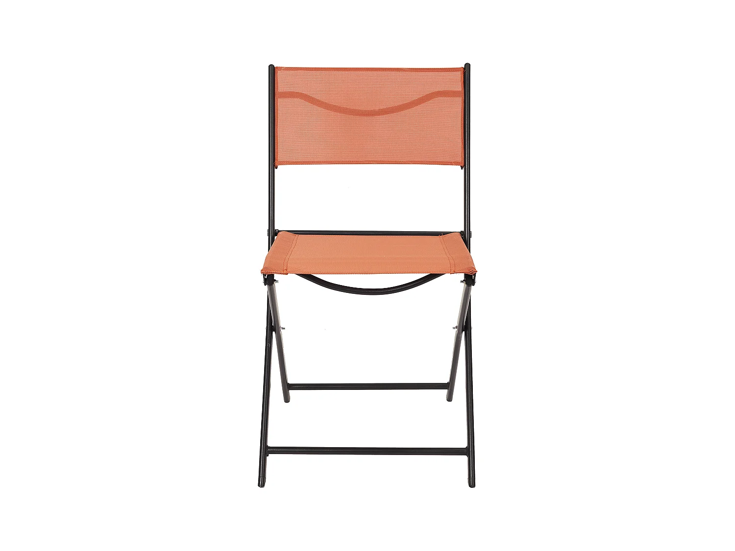 Chaise de jardin pliable en acier Elba
