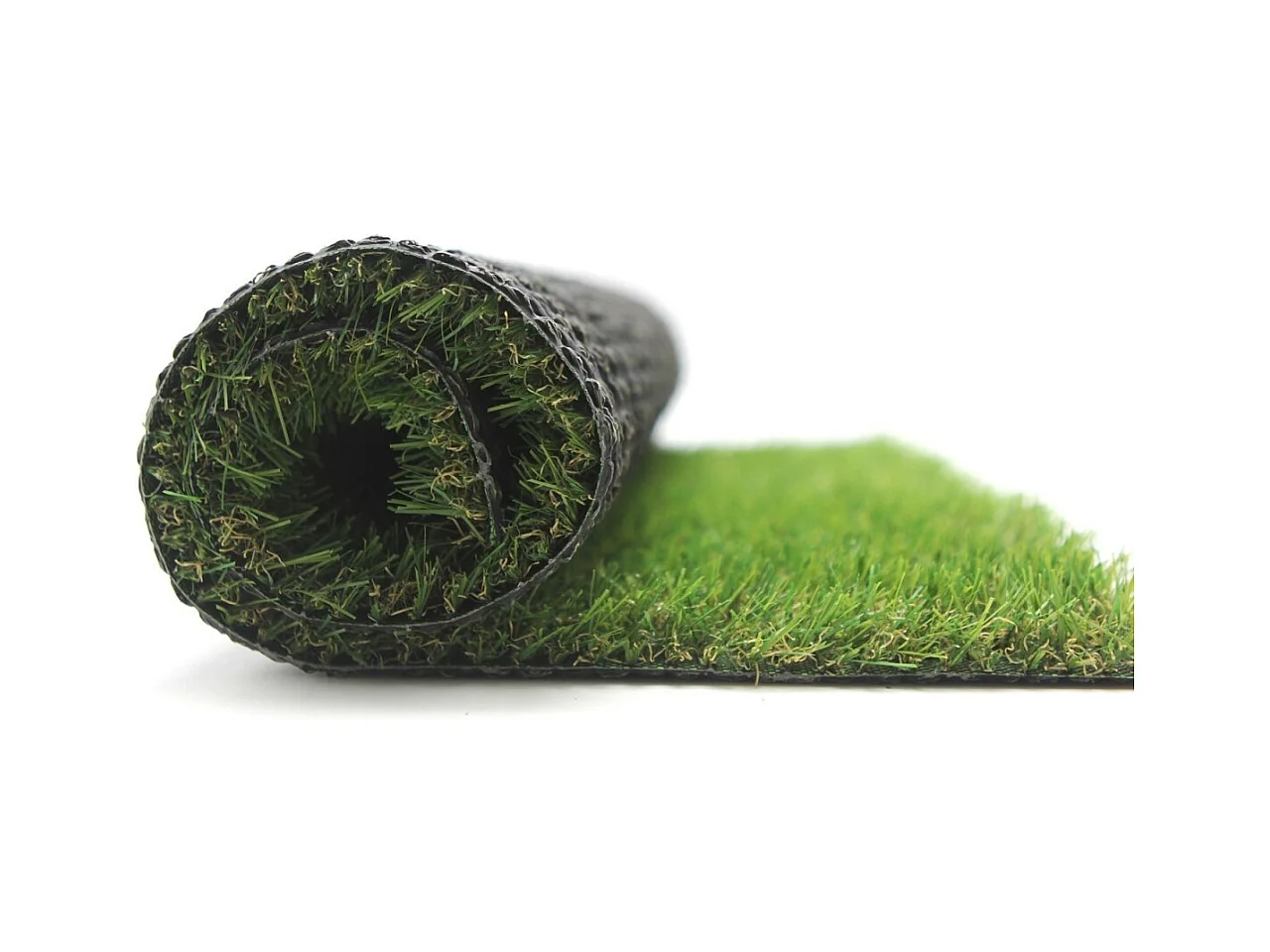 Césped artificial en rollos 4m x 1m Altura 20 mm - color Emerald Lime