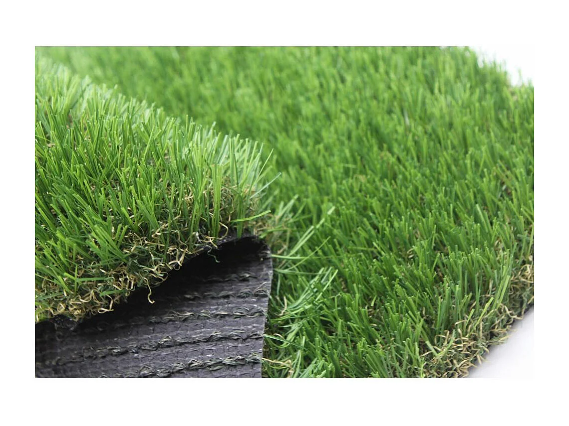 Gazon artificiel en rouleau 4m x 1m (Lot de 5) Hauteur 35 mm