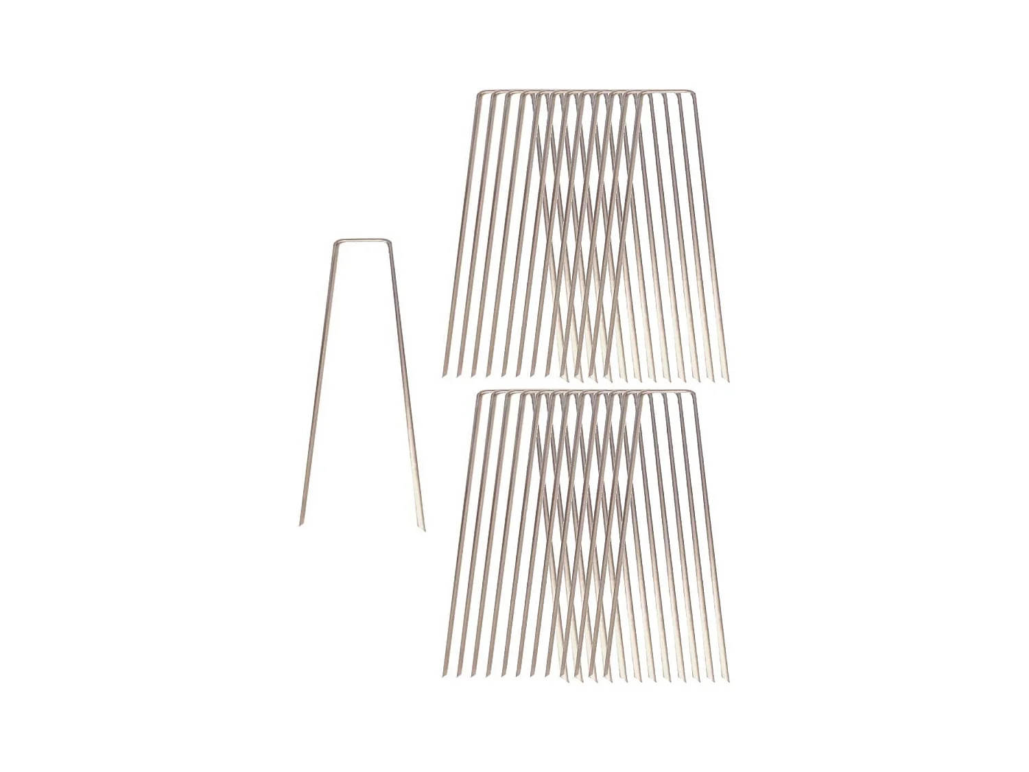 Crochets pour pose de gazon artificiel  (Lot de 25)