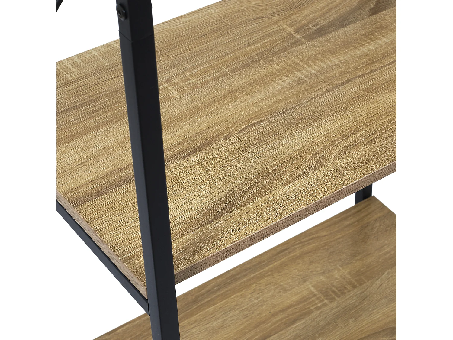 Portant A Vetements Stan Noir, Marron