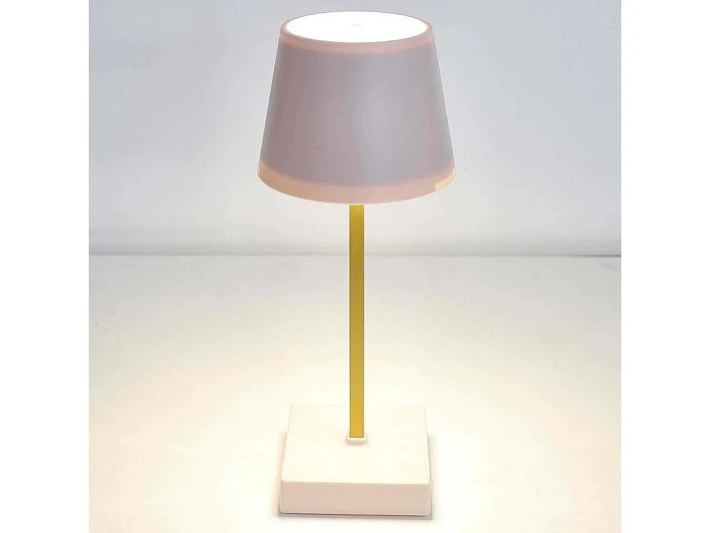 Lampe Led De Table Tactile Rose Rose