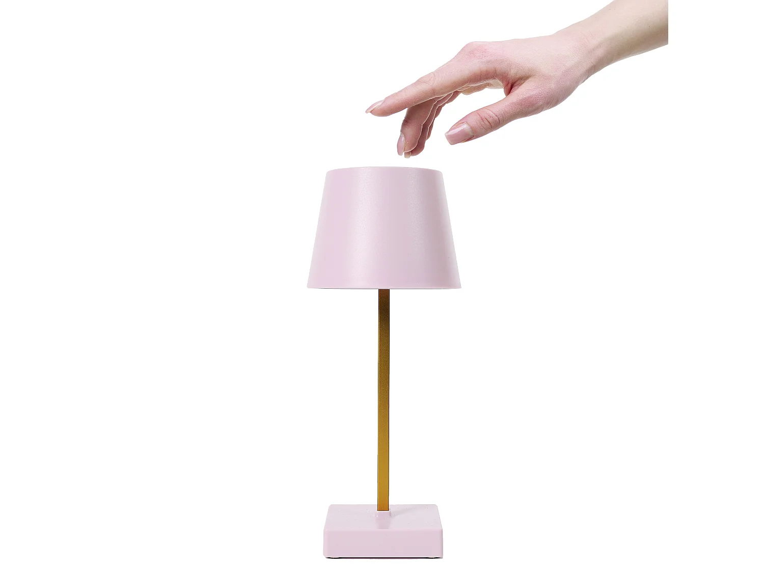 Lampe Led De Table Tactile Rose Rose