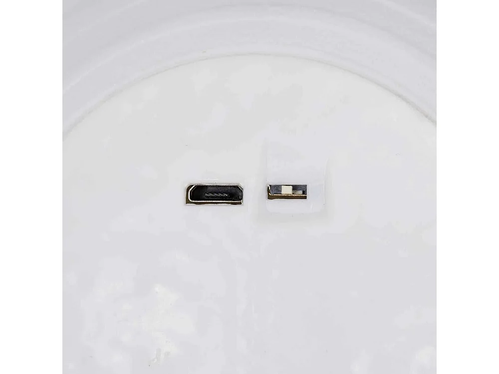 Lampe à Poser Tactile "Saturne" 14cm Blanc