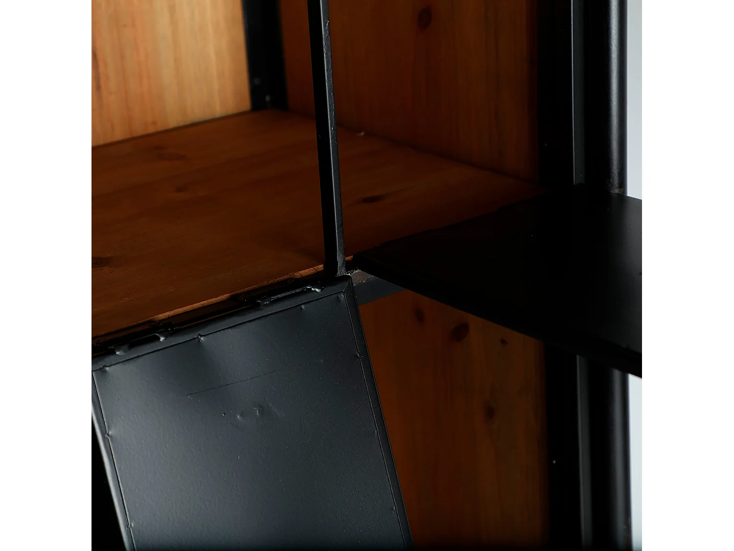 Multicajonera de hierro en color gris