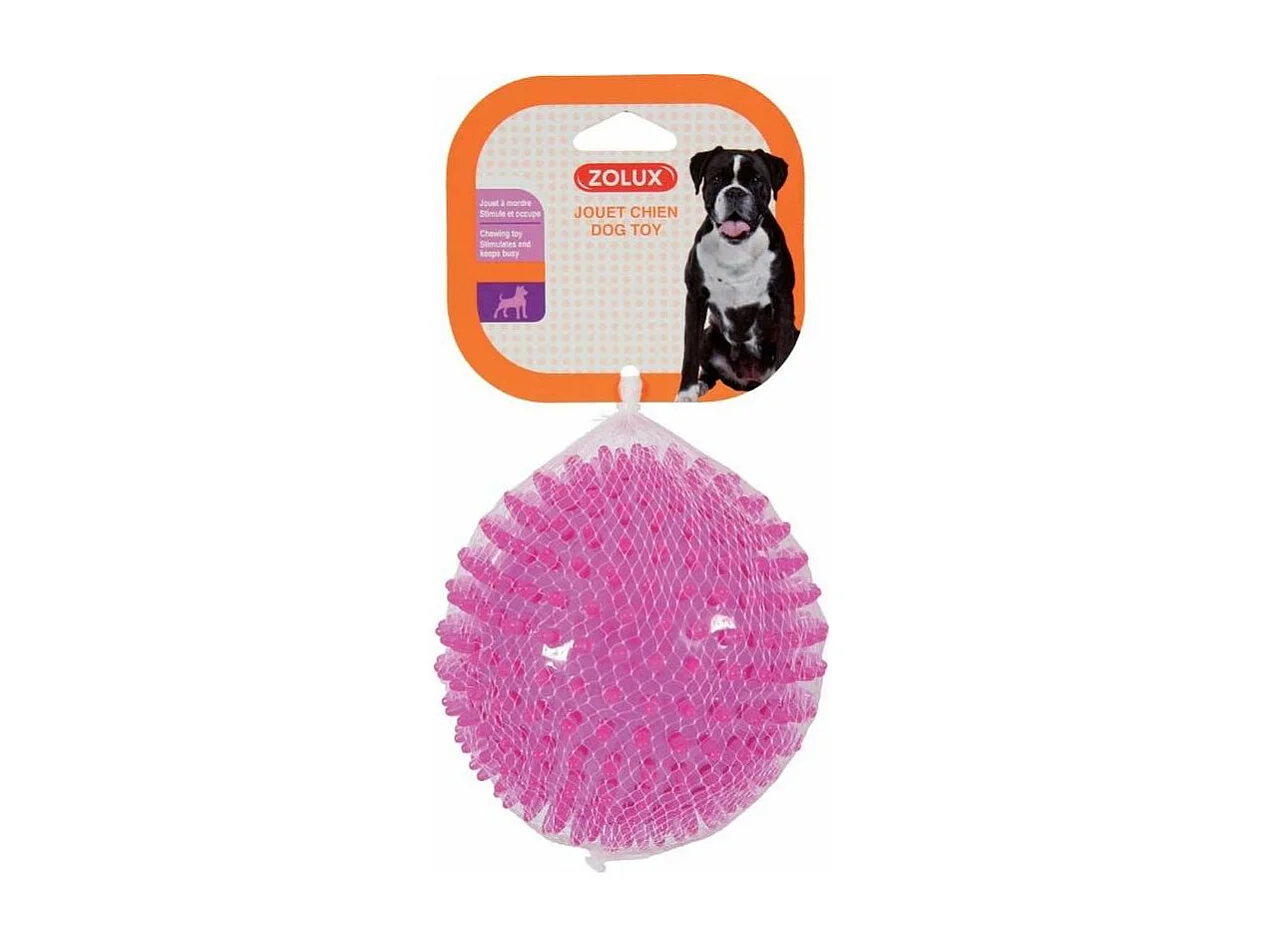 Pelota de juguete para perros con granos Pop 13 cm