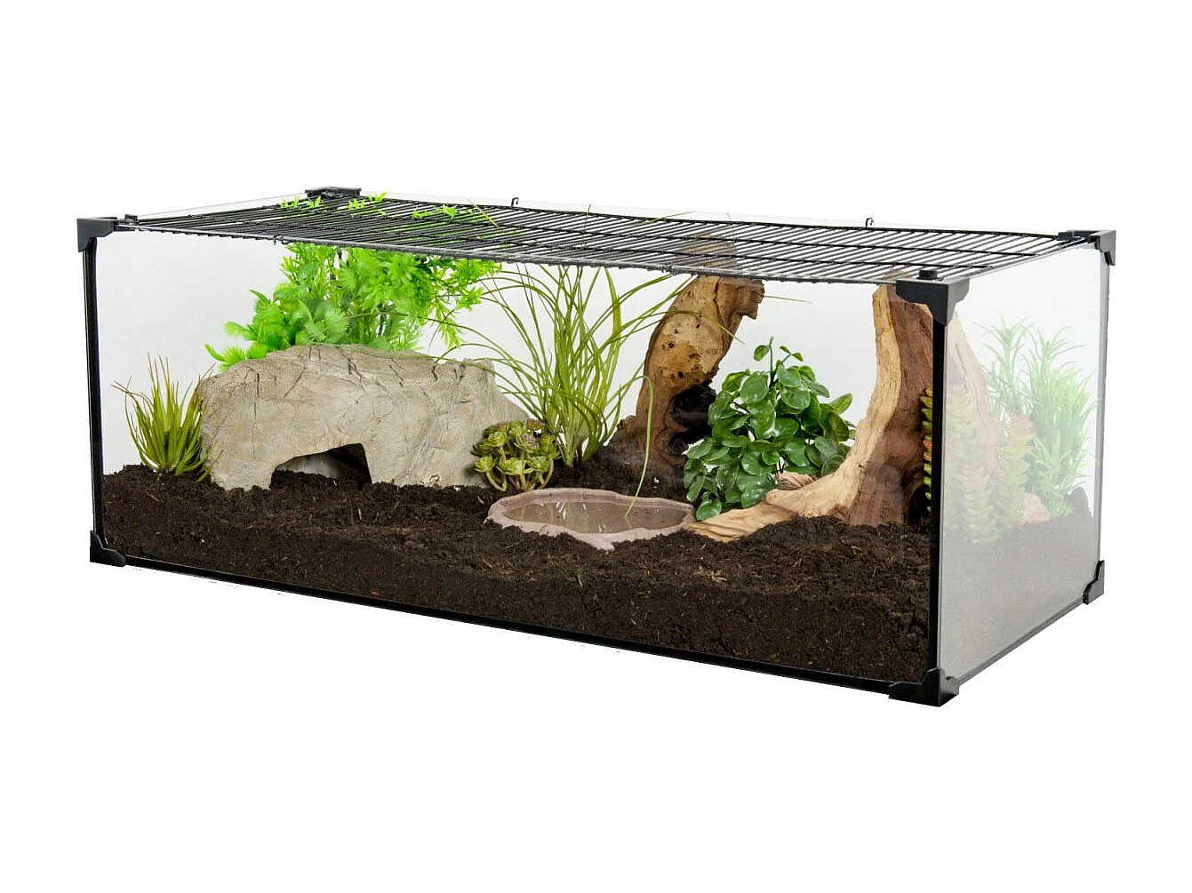 Terrarium pour tortues de terre Karapas 112 litres