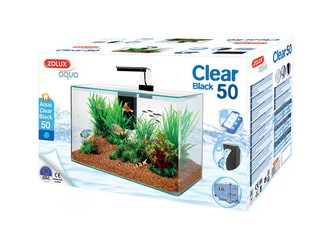 Kit aquarium Aqua clear 50 Blanc
