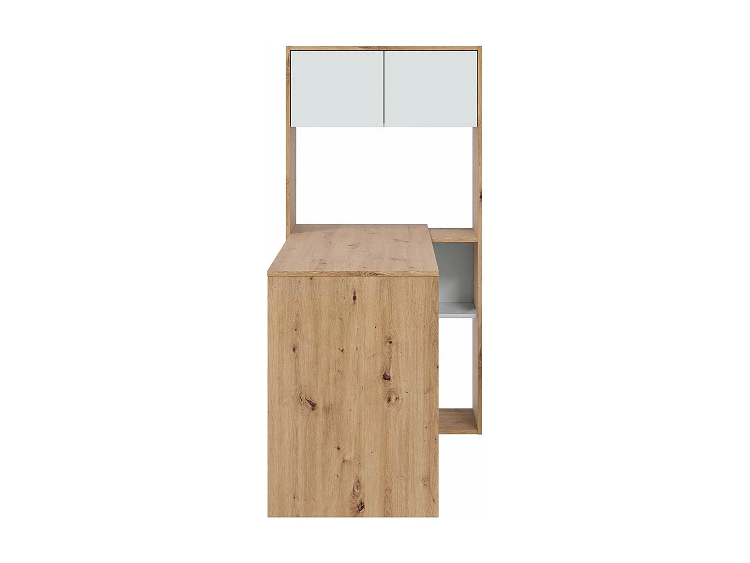 Escritorio multiposición con biblioteca - L108 cm