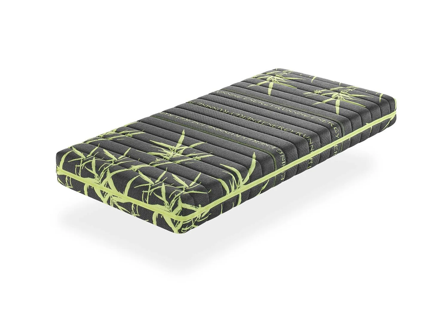 Matelas mousse 100X190 SPORTY, Épaisseur 24 CM, Ergonomique, idéal pour les sportifs, Dehoussable