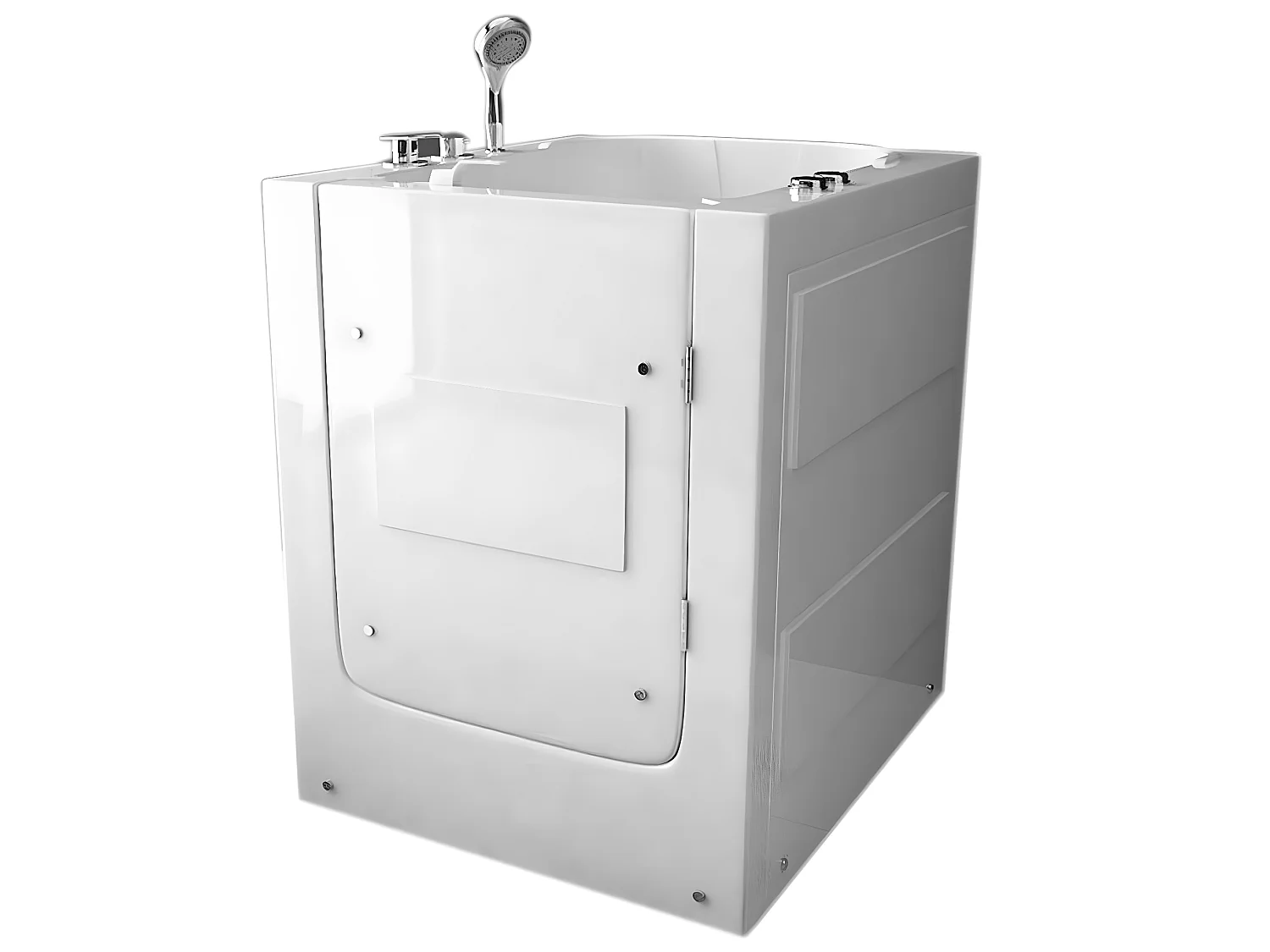 Baignoire Balnèo avec porte pour seniors 93 x 83 x h100 cm – Lavander