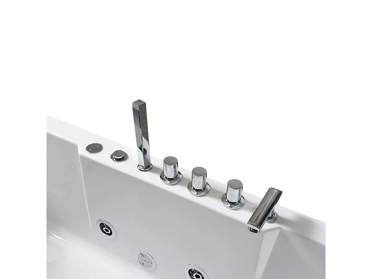 Baignoire hydromassage Verre Panoramique 170 X 80 cm 6 jets – Lotus