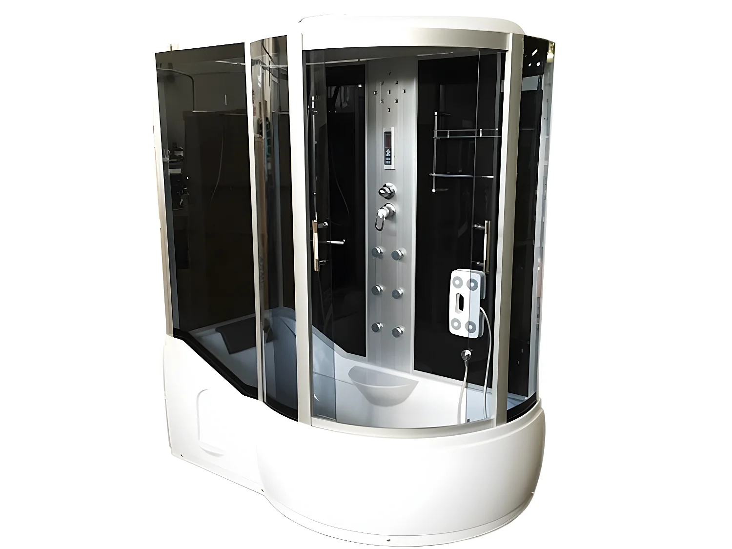 Baignoire-douche d’hydromassage Chromothérapie 170 X 90 cm – Ocean