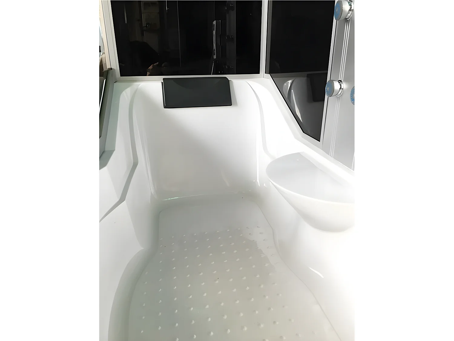Baignoire-douche d’hydromassage Chromothérapie 170 X 90 cm – Ocean